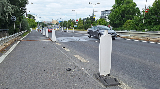 ŘSD do prosince vymění porušený mostní závěr na I/35 vedoucí Olomoucí