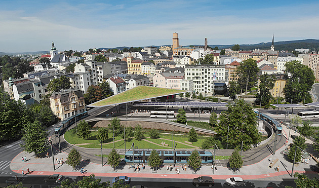 Nový jablonecký terminál za 400 milionů usnadní cestování. Stavba začne na jaře