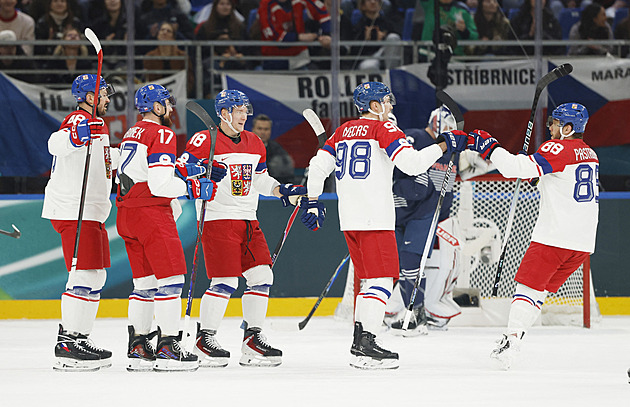 ONLINE: Česko - Francie 6:3. Hokejisté drží výhodnou pozici, šance navíc přibývají
