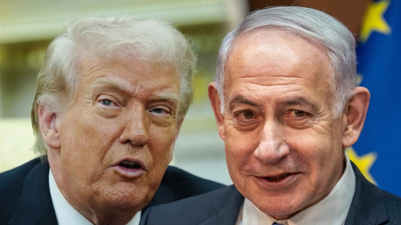 „Sakra, vždyť je rozsekají na kusy.“ Trump ostře sepsul Netanjahua kvůli Íránu, píší média